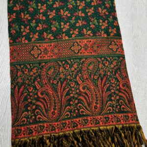 Orange/Green multicolour Shawl
