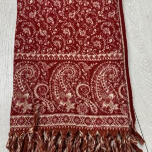 Red/Beige multicolour Shawl